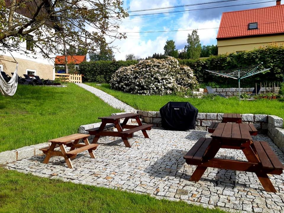 Penzion Pod Sudem Lázně Libverda Exterior foto