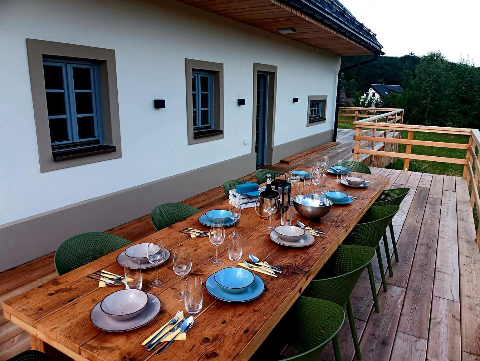 Penzion Pod Sudem Lázně Libverda Exterior foto